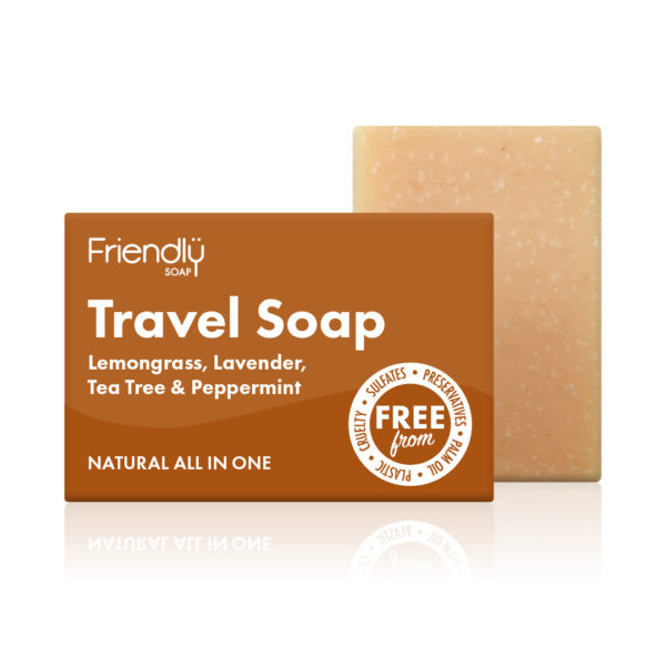 Friendly Travel Soap - Lemongrass, Lavender, Tea Tree & Peppermint