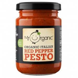 Mr Organic Italian Red Pepper Pesto