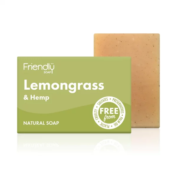 Friendly Lemongrass & Hemp Soap Bar