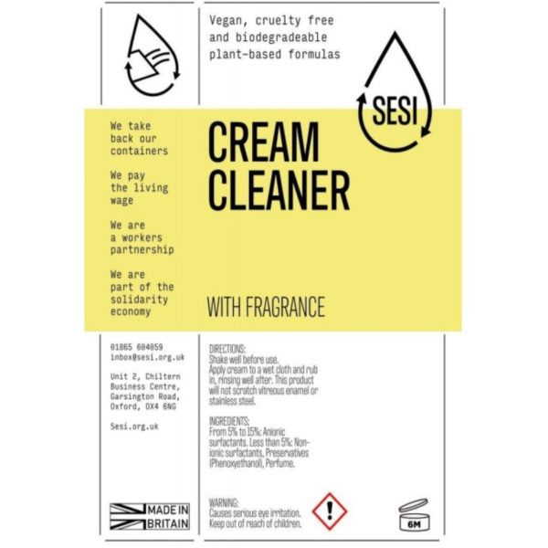 cream cleaner